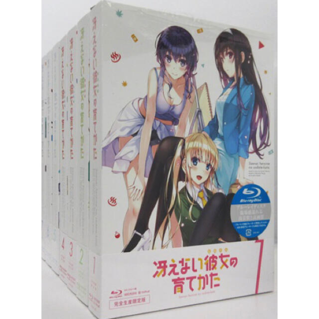 冴えない彼女の育てかた 完全生産限定版 全7巻セッBlu-ray 全ての 5040