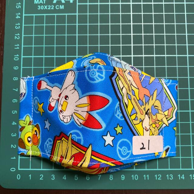 ポケモン(ポケモン)のポケモン　　インナーマスク ハンドメイドのキッズ/ベビー(外出用品)の商品写真