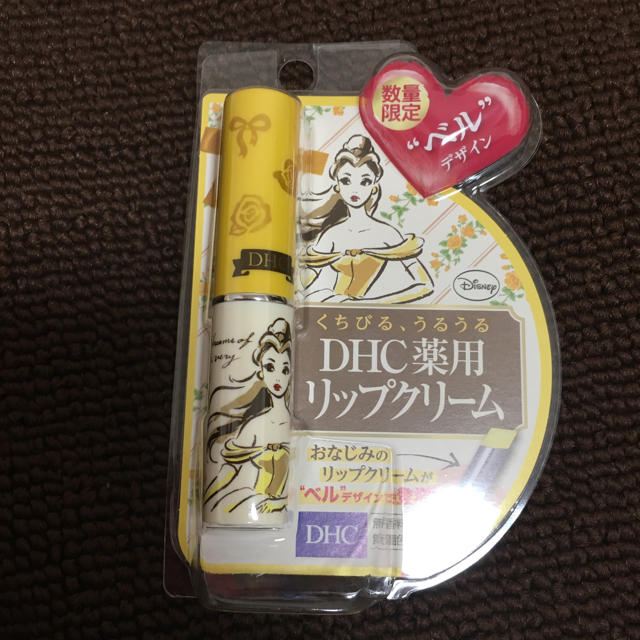 DHC(ディーエイチシー)の【DHC リップクリーム】ベル✨限定ver✨新品･送料込 コスメ/美容のスキンケア/基礎化粧品(リップケア/リップクリーム)の商品写真