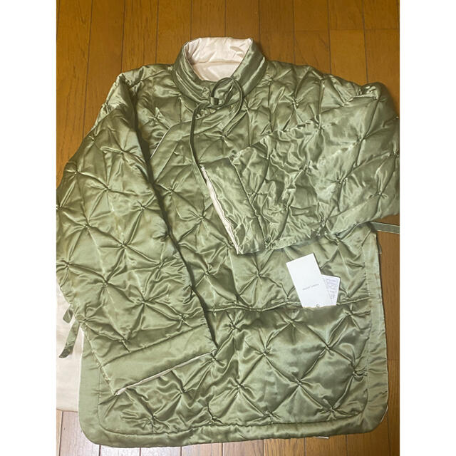 新品fumika uchida silk futon jacket フミカウチダ レディースのジャケット/アウター(ノーカラージャケット)の商品写真