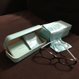 ティファニー(Tiffany & Co.)のティファニー　メガネフレーム&ケース収納袋(サングラス/メガネ)