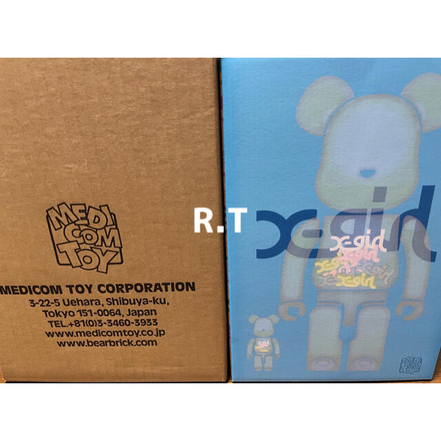 即日発送■BE@RBRICK X-girl 2021 100％ & 400％