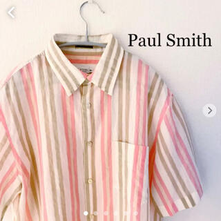 ポールスミス(Paul Smith)のPaul Smith | ポール・スミス　半袖シャツ　イタリア製　ストライプ　(シャツ)