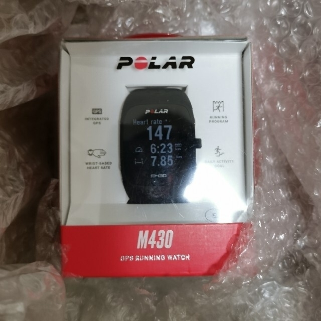 新品未使用未開封 ランニング向け製品 POLAR M430 ブラック  スポーツ/アウトドアのランニング(その他)の商品写真