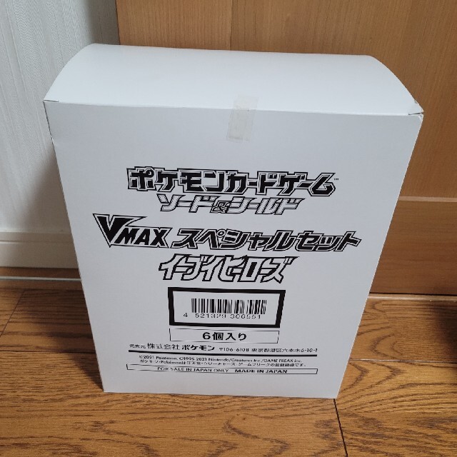 イーブイヒーローズ　VMAX スペシャルセット　ポケモンカード　6箱