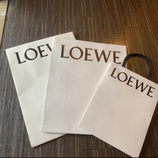 ロエベ(LOEWE)のロエベ ショッパー  3枚セット(ショップ袋)