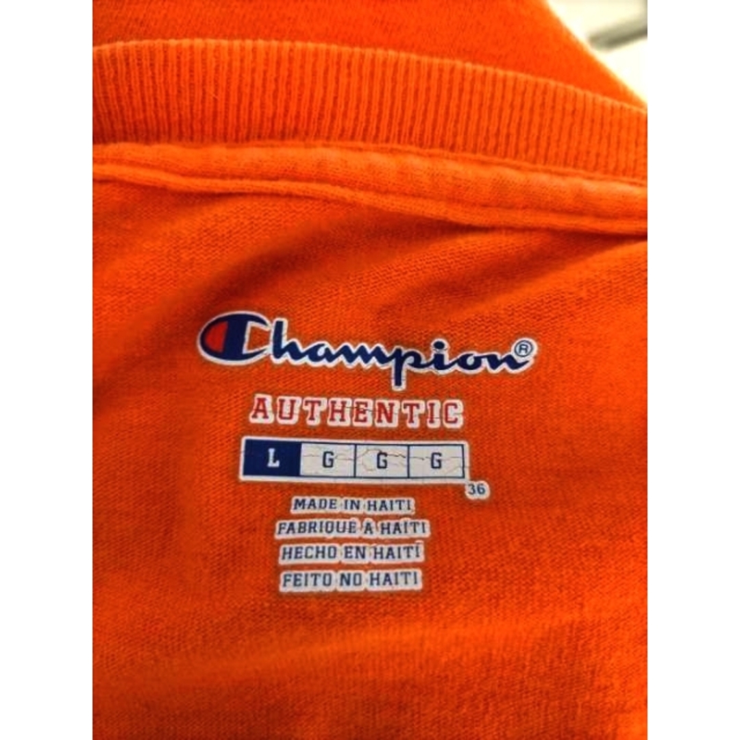 Champion(チャンピオン)のChampion(チャンピオン) AUTHENTIC 袖刺繍クルーネックTシャツ メンズのトップス(Tシャツ/カットソー(半袖/袖なし))の商品写真