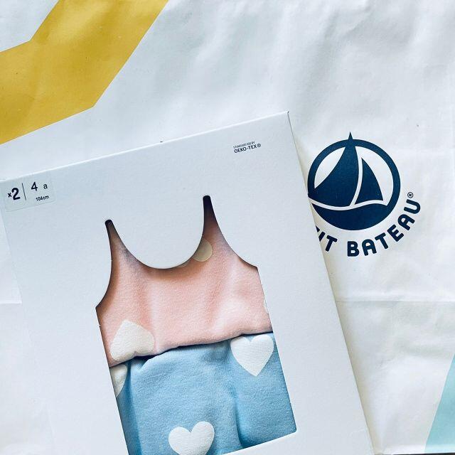 PETIT BATEAU(プチバトー)のすず様専用 2021ssプチバトー キッズ/ベビー/マタニティのキッズ服女の子用(90cm~)(ワンピース)の商品写真