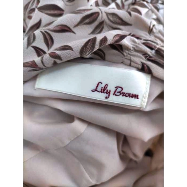 Lily Brown（リリーブラウン）  ライオン柄ワンピース レディース茶系_バズストア