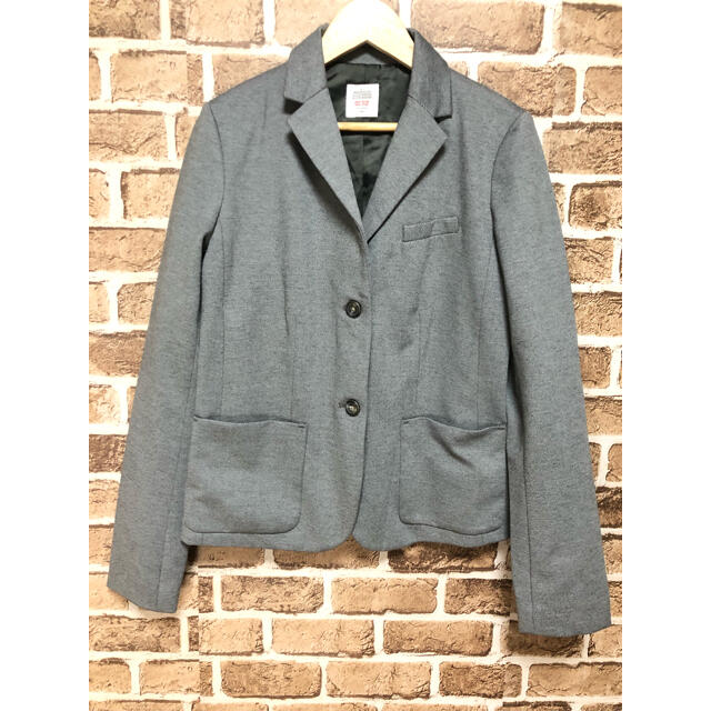 GAP(ギャップ)の【美品】❤GAP❤ ジャケット スーツ グレー ギャップ カジュアル 春 夏 レディースのジャケット/アウター(テーラードジャケット)の商品写真