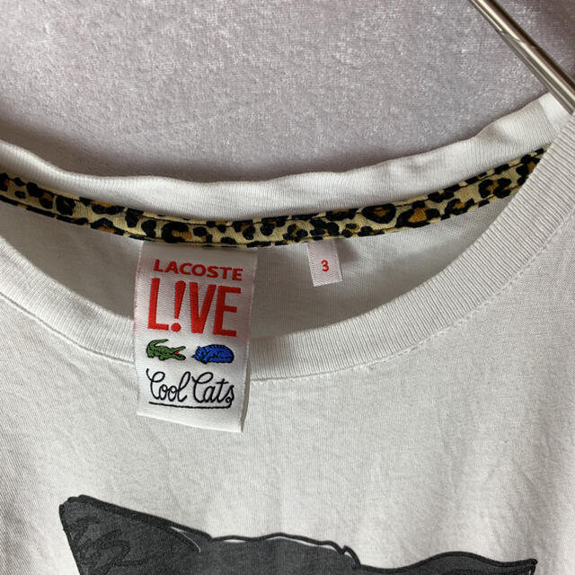 LACOSTE L!VE(ラコステライブ)のラコステライブ　アーティスト集団クールキャッツ　Tシャツ メンズのトップス(Tシャツ/カットソー(半袖/袖なし))の商品写真