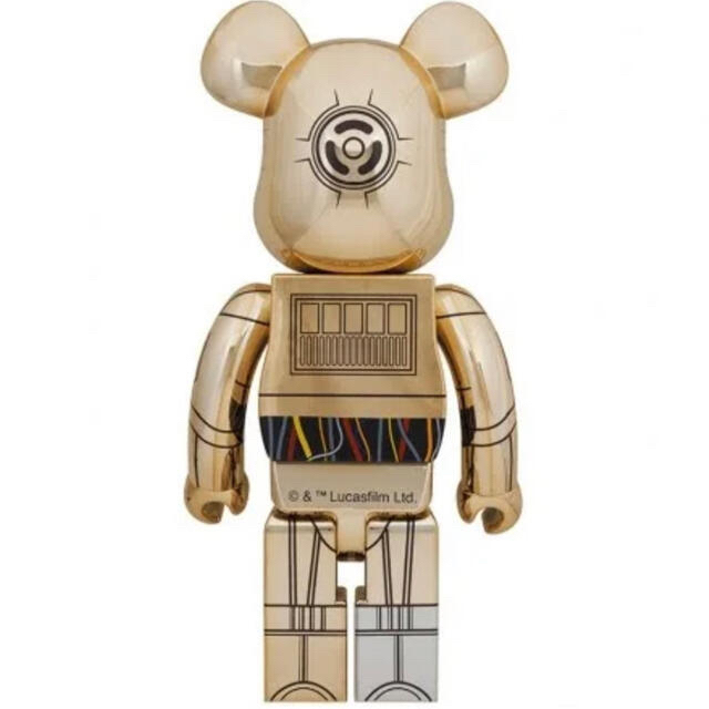 MEDICOM TOY(メディコムトイ)のBE@RBRICK C-3PO(TM) 1000％  スターウォーズ エンタメ/ホビーのフィギュア(SF/ファンタジー/ホラー)の商品写真