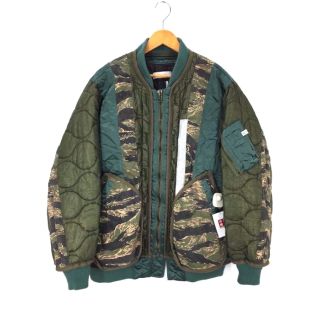 ファセッタズム(FACETASM)のFACETASM（ファセッタズム） CAMO MIX MA-1 KHAKI(ミリタリージャケット)