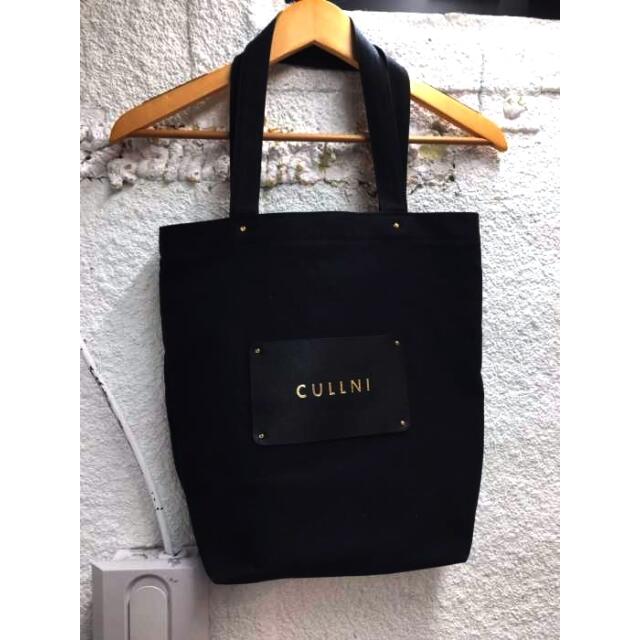 CULLNI(クルニ) レザーポケット キャンバストートバッグ メンズ バッグ