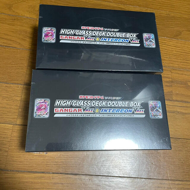 高品質 ポケモン 2BOX ゲンガーVMAX&インテレオンVMAX ハイクラスデッキダブルBOX - Box/デッキ/パック 高品質 ポケモン 2BOX ゲンガーVMAX&インテレオンVMAX ハイクラスデッキダブルBOX - Box/デッキ/パック