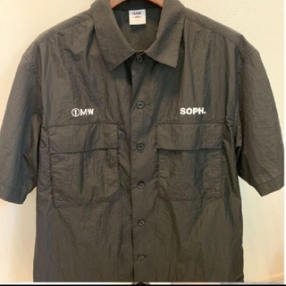 ソフ(SOPH)の【XXL】黒 GUオープンカラーシャツ1MW by SOPH. (シャツ)