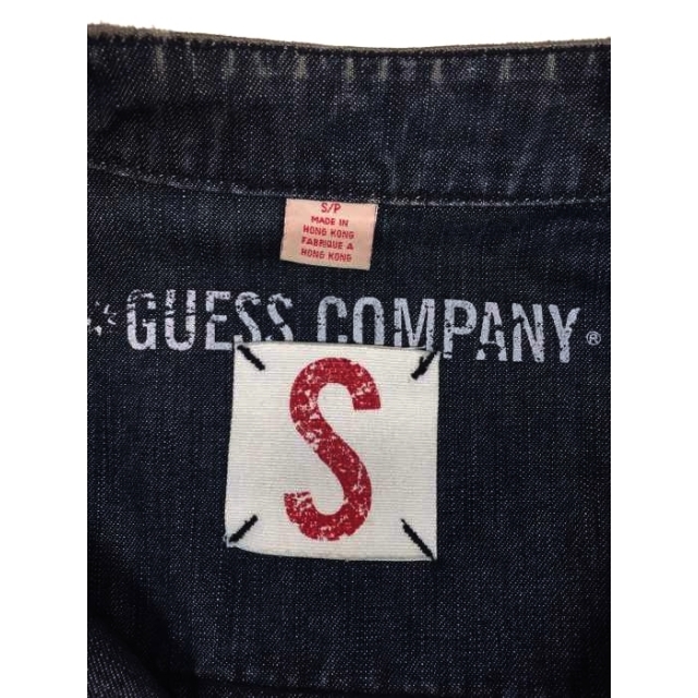 GUESS(ゲス)のGUESS（ゲス） 香港製 タロンジップ デニム シングル ライダース メンズ メンズのジャケット/アウター(Gジャン/デニムジャケット)の商品写真