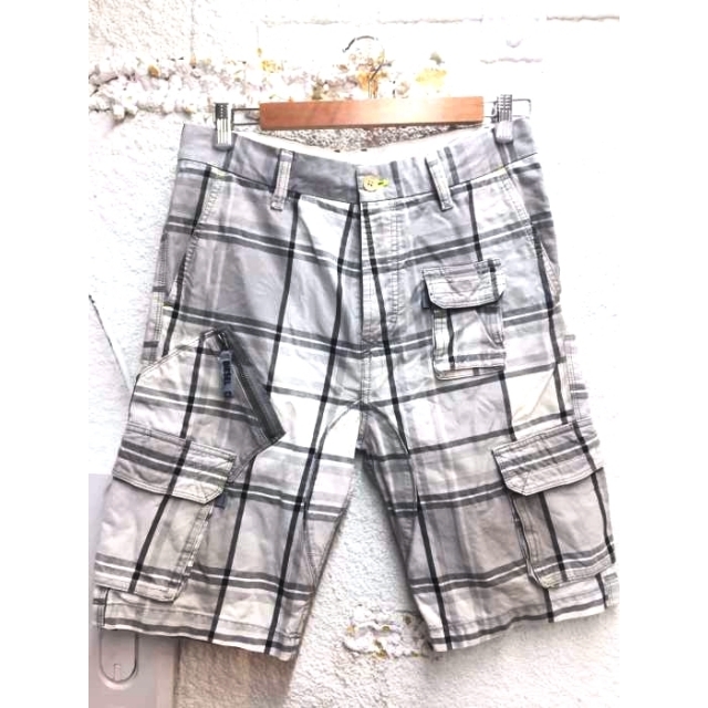 DIESEL(ディーゼル) チェックハーフパンツ メンズ パンツ チノパン DIESEL メンズ ショートパンツ プラネットカモフラージュ