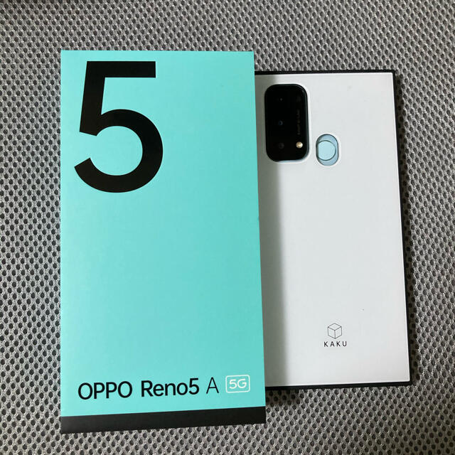 OPPO Reno5 A 青 ワイモバイル版 SIMフリー - スマートフォン本体