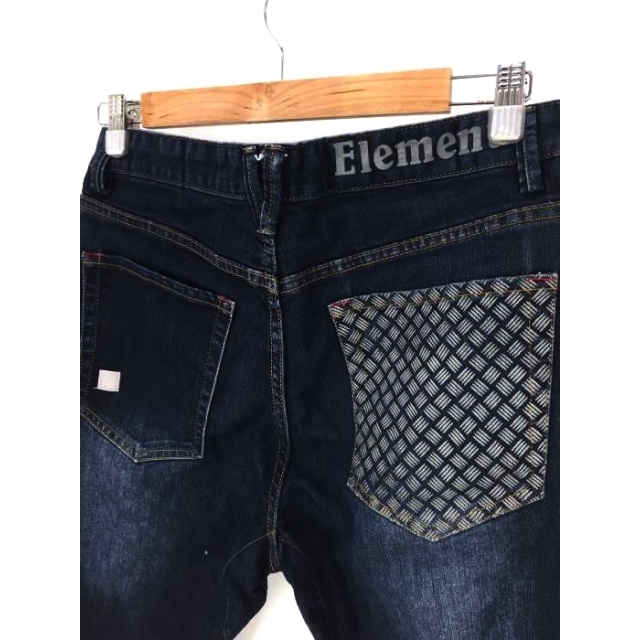 ELEMENT(エレメント)のELEMENT（エレメント） DENIM デニムパンツ 3D 立体ヒザ メンズ メンズのパンツ(デニム/ジーンズ)の商品写真