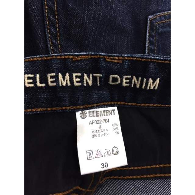 ELEMENT(エレメント)のELEMENT（エレメント） DENIM デニムパンツ 3D 立体ヒザ メンズ メンズのパンツ(デニム/ジーンズ)の商品写真