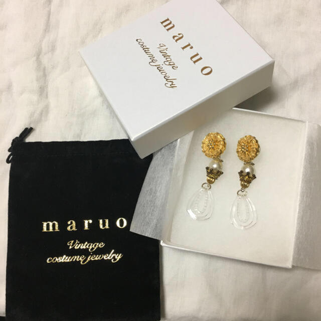 maruo ヴィンテージ ピアス