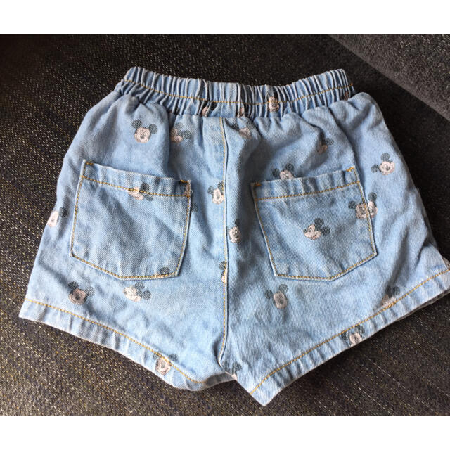 ZARA KIDS(ザラキッズ)のZARA ミッキー ショートパンツ 4.5歳用 キッズ/ベビー/マタニティのキッズ服女の子用(90cm~)(パンツ/スパッツ)の商品写真