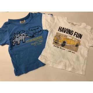 プティマイン(petit main)のプティマイン エフオーキッズ　男の子 Tシャツ(Ｔシャツ)