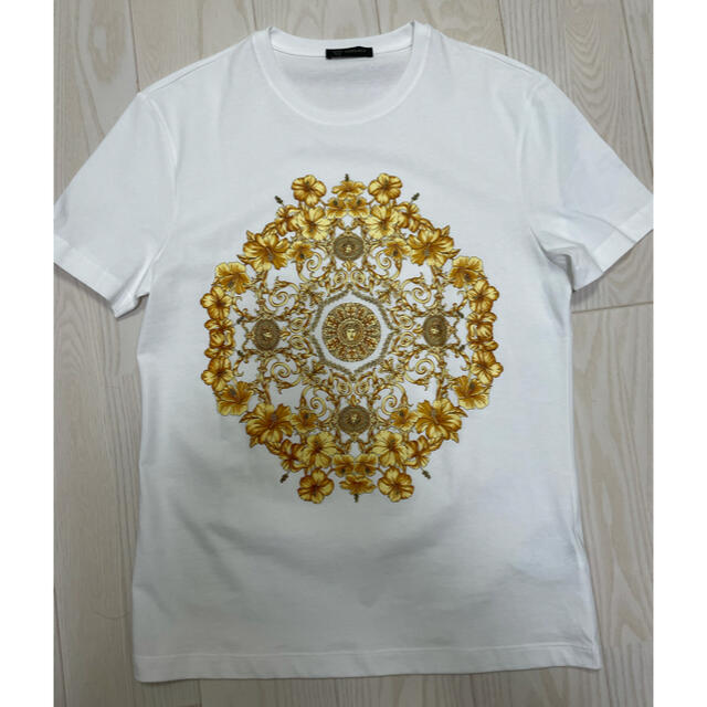 VERSACE(ヴェルサーチ)のヴェルサーチ Tシャツ　半袖　versace バロッコ　バロック　メデューサ ② メンズのトップス(Tシャツ/カットソー(半袖/袖なし))の商品写真