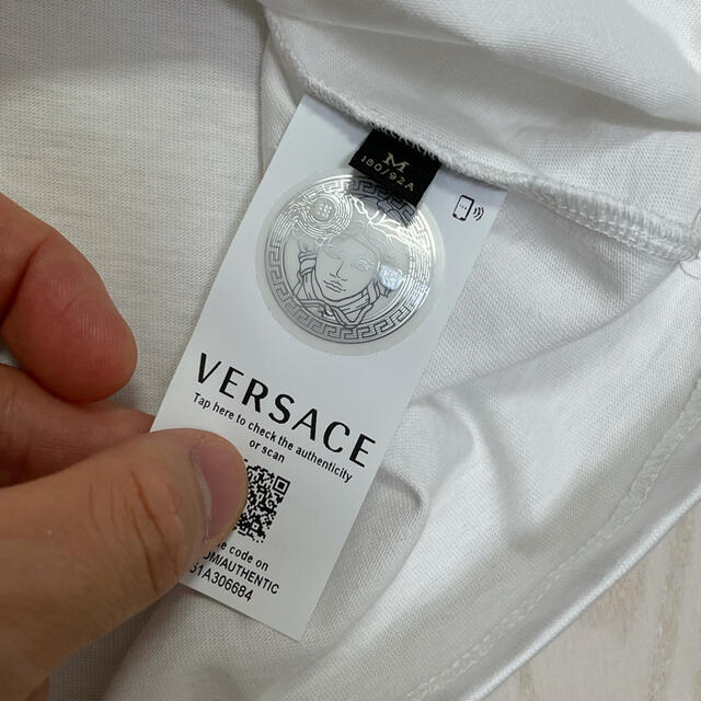 VERSACE(ヴェルサーチ)のヴェルサーチ Tシャツ　半袖　versace バロッコ　バロック　メデューサ ② メンズのトップス(Tシャツ/カットソー(半袖/袖なし))の商品写真