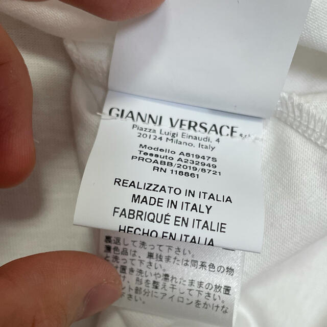 VERSACE(ヴェルサーチ)のヴェルサーチ Tシャツ　半袖　versace バロッコ　バロック　メデューサ ② メンズのトップス(Tシャツ/カットソー(半袖/袖なし))の商品写真