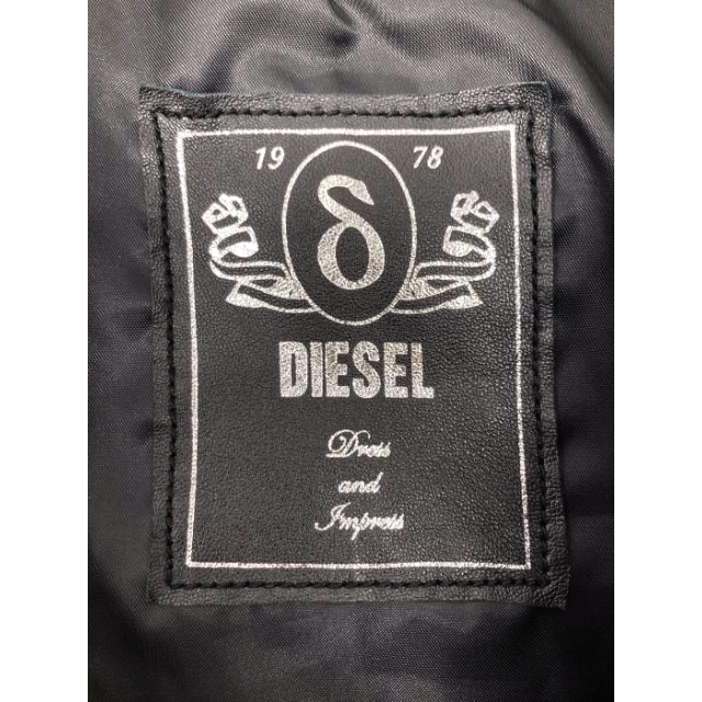 DIESEL(ディーゼル) ラムスキンダブルライダースジャケット
