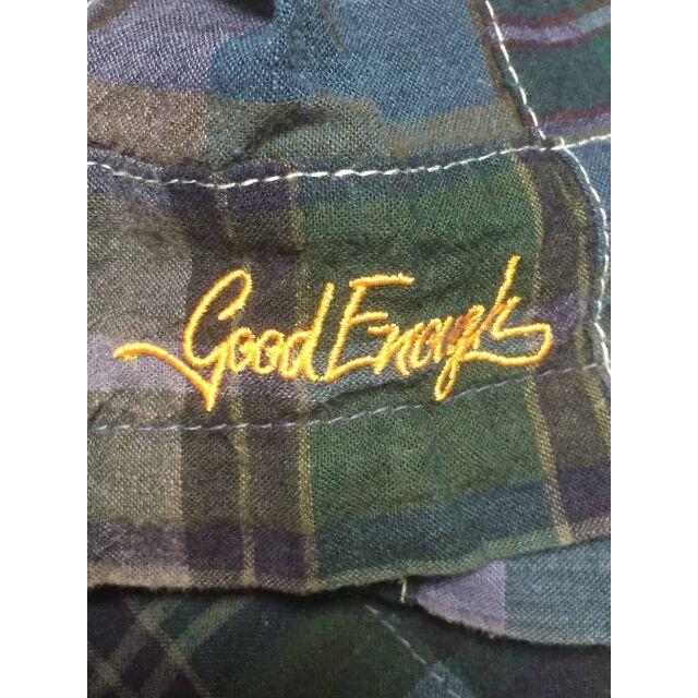 GOODENOUGH(グッドイナフ)の美品 グッドイナフ ブロックチェック 半袖シャツ goodenough メンズのトップス(Tシャツ/カットソー(半袖/袖なし))の商品写真