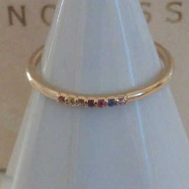 てなグッズや NOJESS ノジェス K10 アクアマリン リング 11号