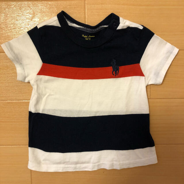 Ralph Lauren(ラルフローレン)のラルフローレン　半袖　tシャツ 70 キッズ/ベビー/マタニティのキッズ服男の子用(90cm~)(Tシャツ/カットソー)の商品写真