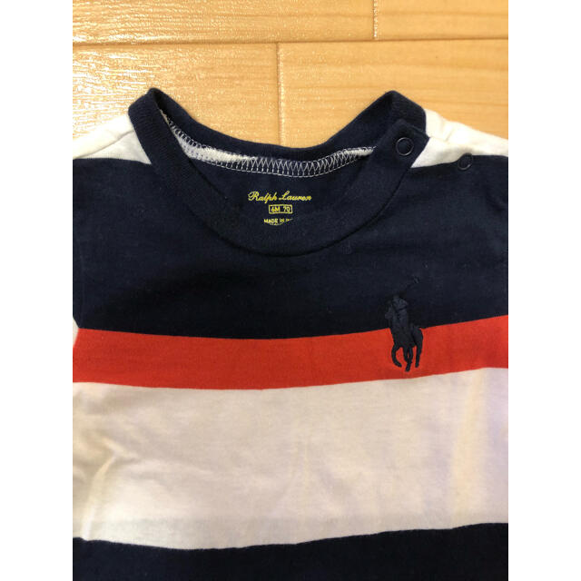 Ralph Lauren(ラルフローレン)のラルフローレン　半袖　tシャツ 70 キッズ/ベビー/マタニティのキッズ服男の子用(90cm~)(Tシャツ/カットソー)の商品写真