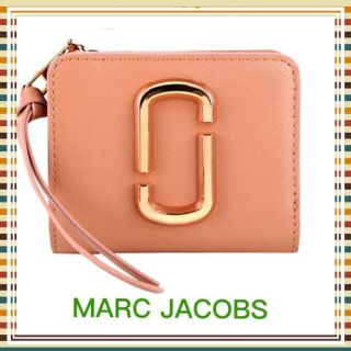 マークジェイコブス(MARC JACOBS)のマークジェイコブス MARK JACOBS 折財布 ベージュピンク(財布)