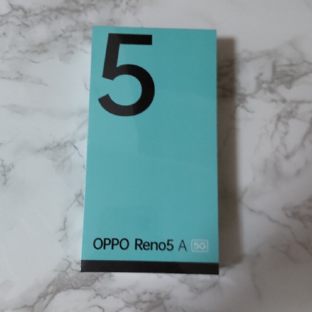 【新品】OPPO Reno5 A CPH2199 シルバーブラック