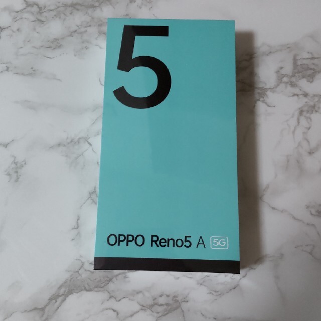 スマートフォン本体OPPO Reno5 A シルバーブラック