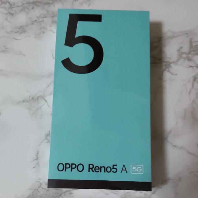 OPPO Reno5 A シルバーブラック