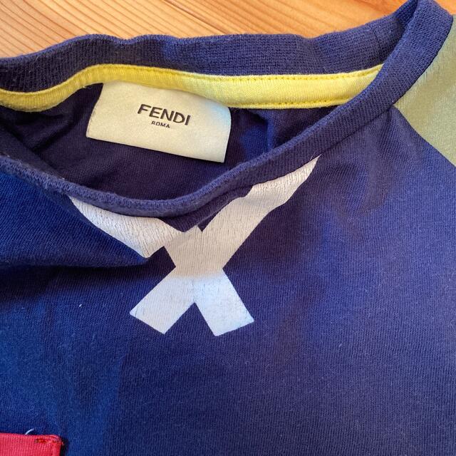 FENDI(フェンディ)のフェンディ サイズ7 キッズ/ベビー/マタニティのキッズ服男の子用(90cm~)(Tシャツ/カットソー)の商品写真
