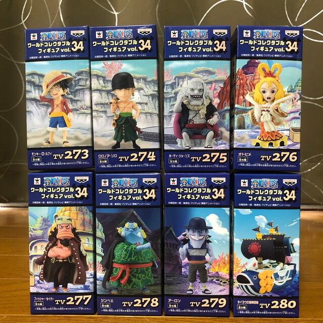 SALE/56%OFF】 ワンピースワーコレvol.34 7個セット