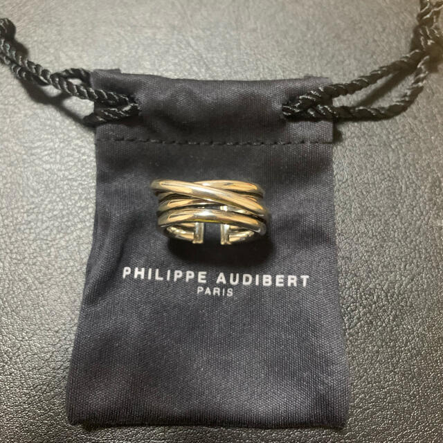 PHILIPPE AUDIBERT 4ラインリングbagueNewAfrica4