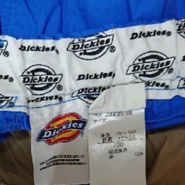 Dickies(ディッキーズ)のDickies breeze 半ズボン ショートパンツ 短パン ブルー １００ キッズ/ベビー/マタニティのキッズ服男の子用(90cm~)(パンツ/スパッツ)の商品写真