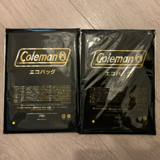 コールマン(Coleman)のGO OUT コールマンエコバッグ　２個セット(エコバッグ)