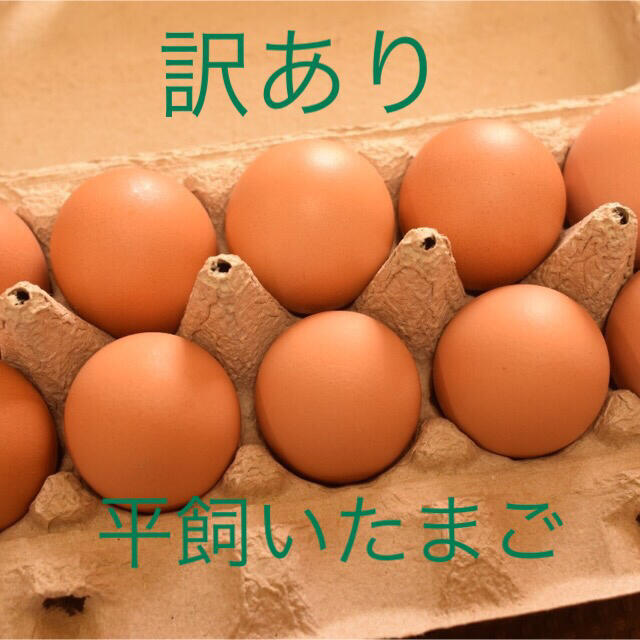 訳あり　平飼いたまご10個入り3パック 国産もみじの卵　新鮮 食品/飲料/酒の食品(野菜)の商品写真