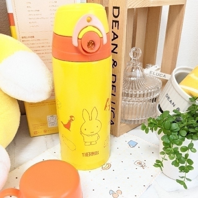 THERMOS(サーモス)のTHERMOS　ミッフィー水筒　保冷·保温両用　600ml キッズ/ベビー/マタニティの授乳/お食事用品(水筒)の商品写真