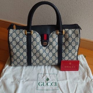 グッチ(Gucci)のold gucci オールド グッチ 人気 ボストンバッグ （紙タグ）正規品(ボストンバッグ)