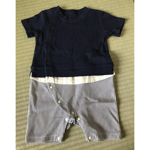 GU(ジーユー)のGU BABY 80 キッズ/ベビー/マタニティのベビー服(~85cm)(ロンパース)の商品写真