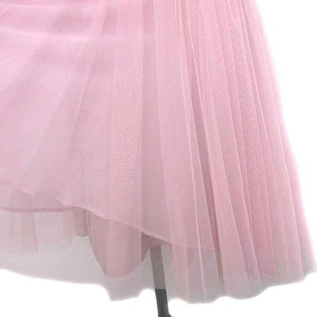 37cm身幅トッカ 17SS MINUET ドレス ワンピース ひざ丈 半袖 0 S ピンク